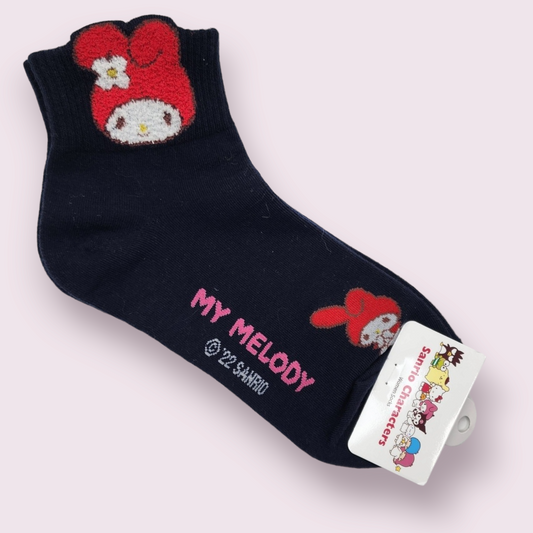 My Melody Black Socks