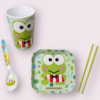 Keroppi Plastic Dinner Set