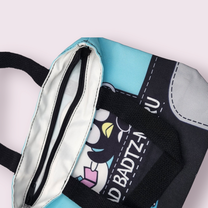 Badtz Maru Mini Zipper Tote Purse