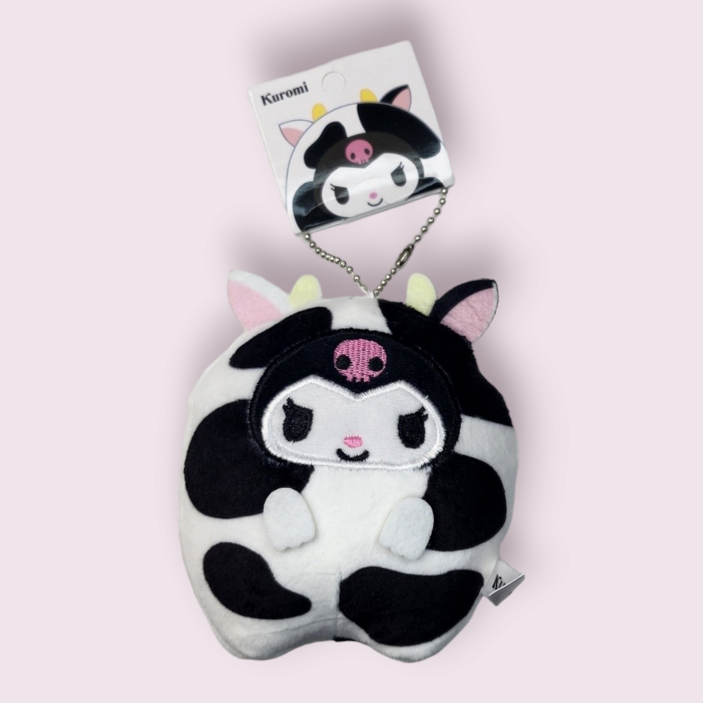 Cow Kuromi Plush Keychain