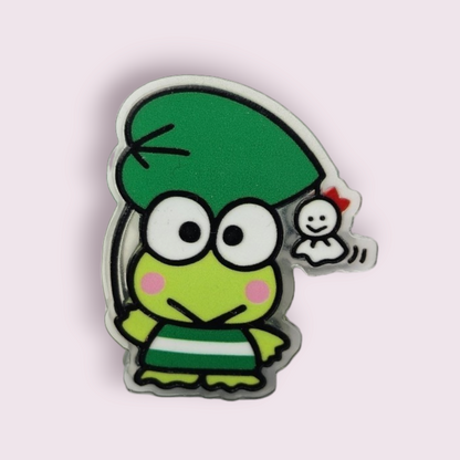 Keroppi Leaf Paper Clip