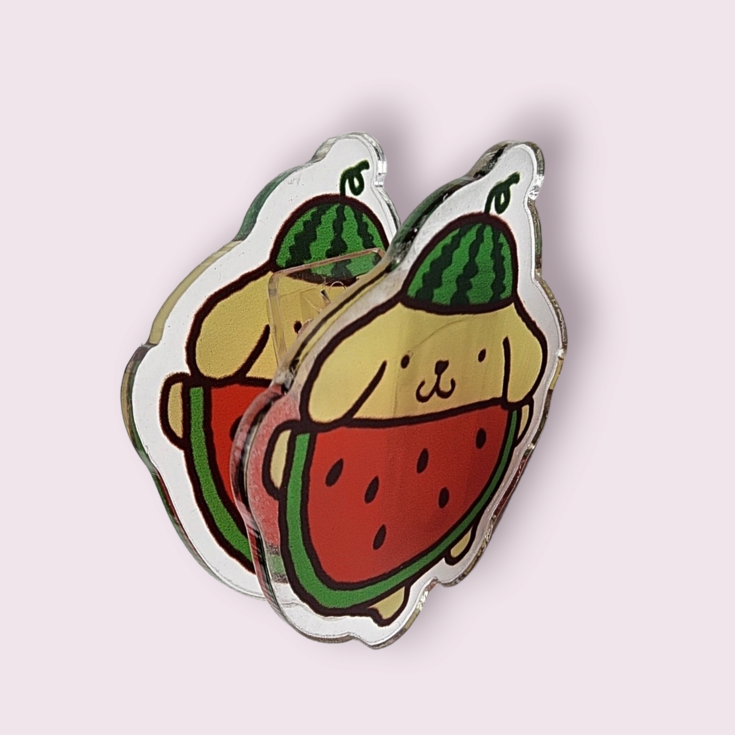 Pompompurin Watermelon Paper Clip