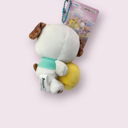 FuRyu Pochacco Marshmallow Plush Keychain