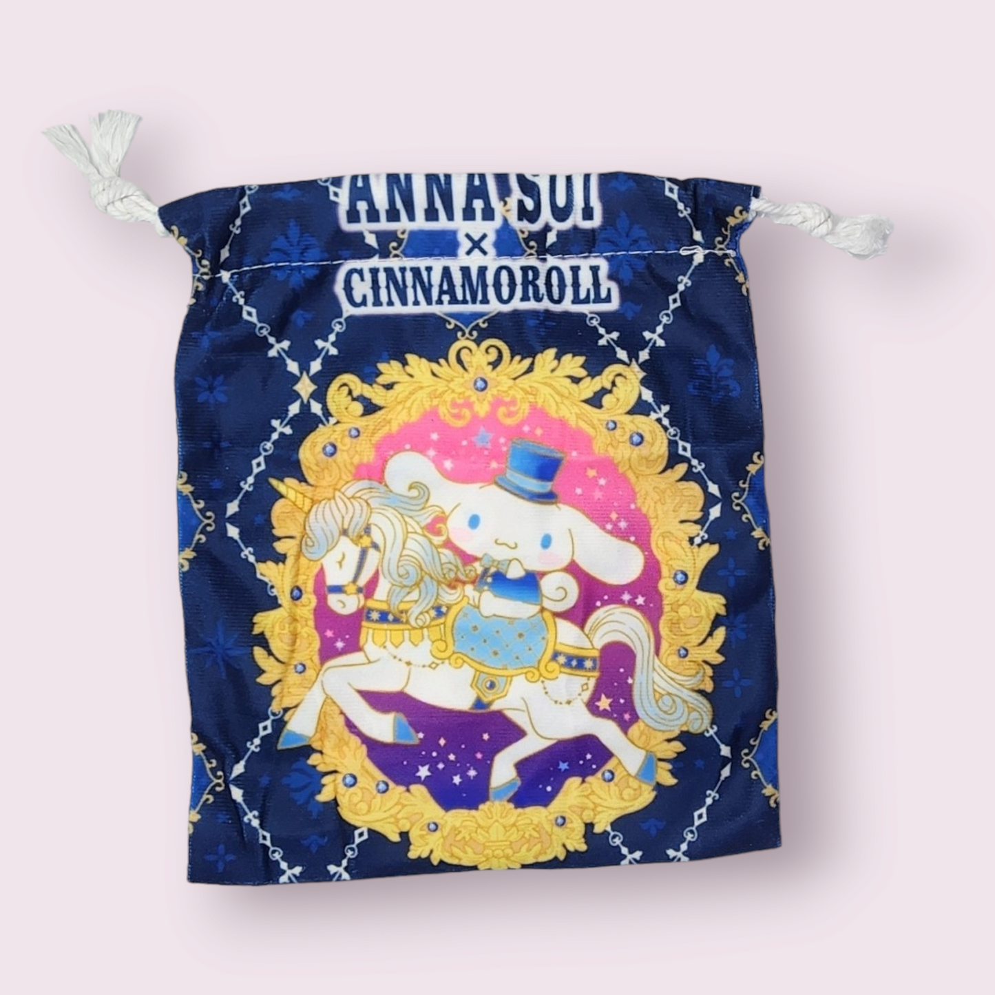 Medium Cinnamoroll Unicorn Soft Drawstring Bag