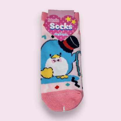 Tuxedo Sam Ankle Socks