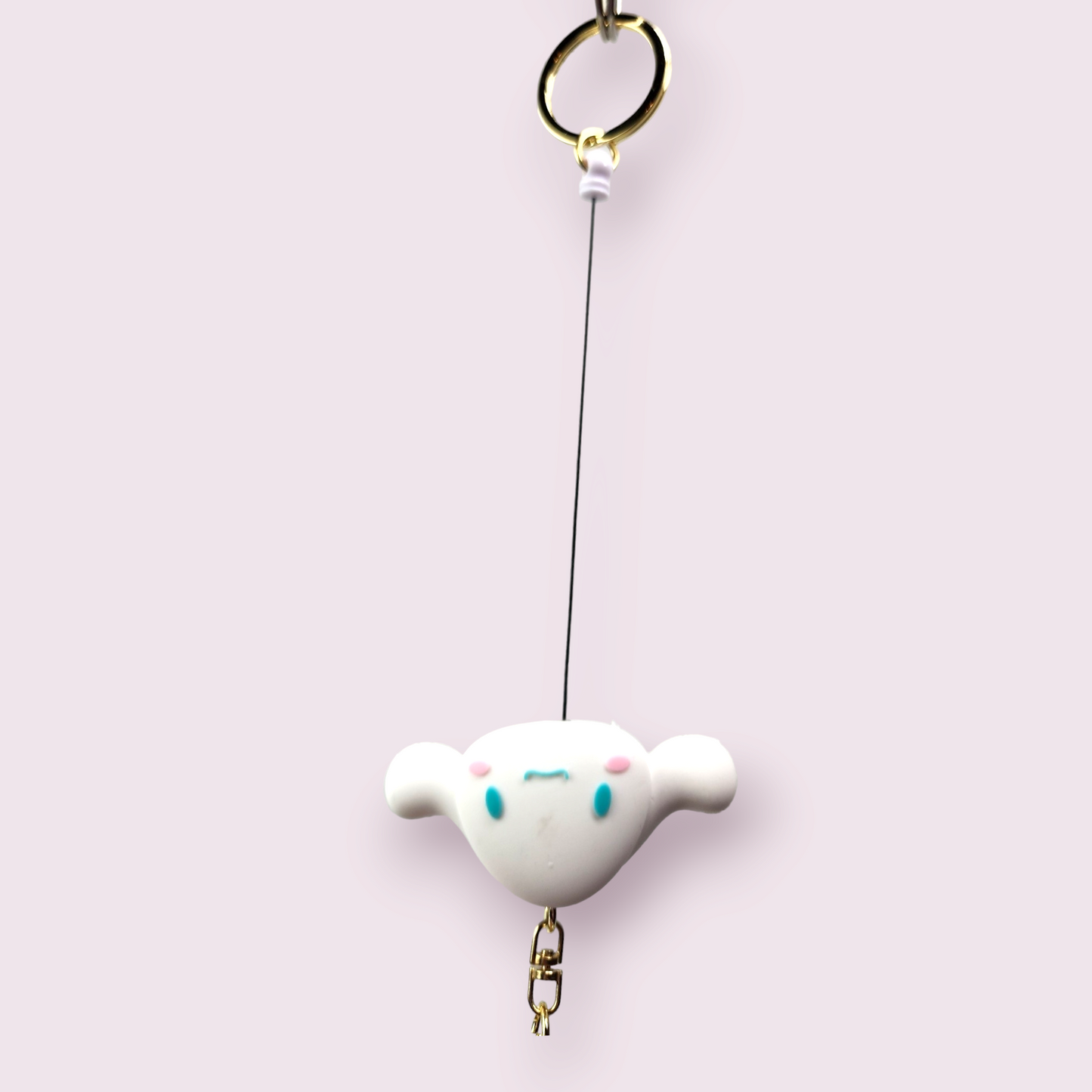 Cinnamoroll Badge Reel Keychain