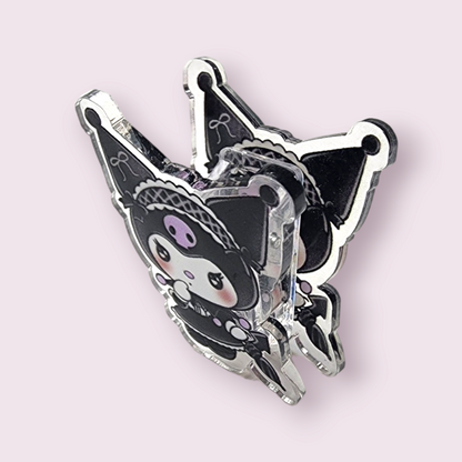 Kuromi Lolita Paper Clip