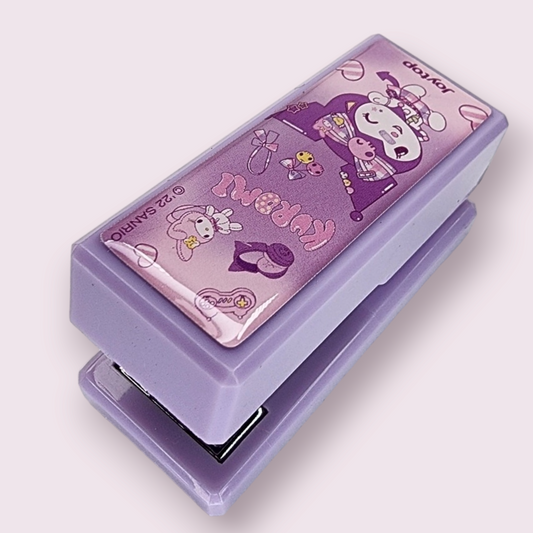 Kuromi Mini Purple Stapler & Staples Set