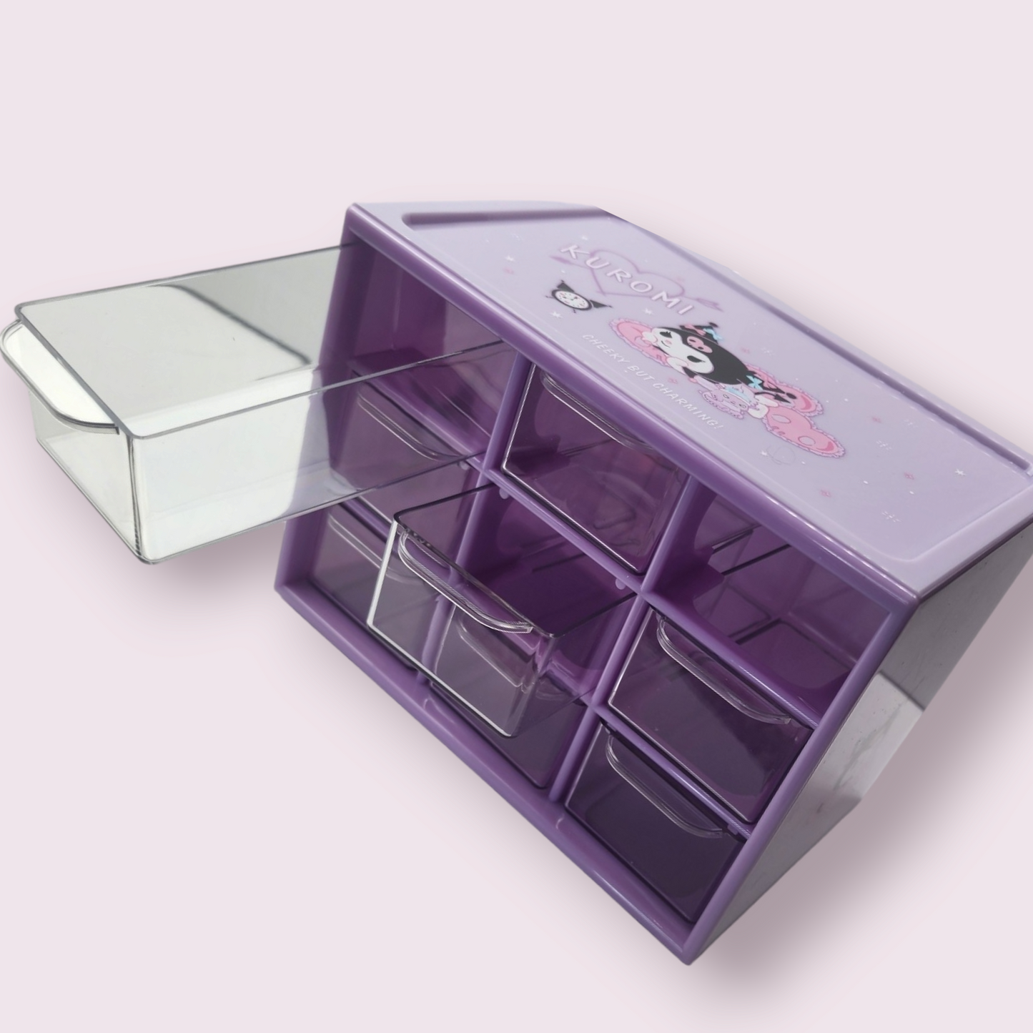 MINISO Kuromi 9-Drawer Storage Box