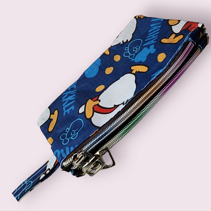 Pekkle Double Compartment Rainbow Zipper Pouch