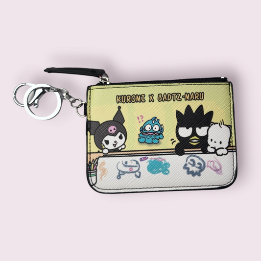 Badtz Maru, Fishman, & Kuromi Keychain Wallet