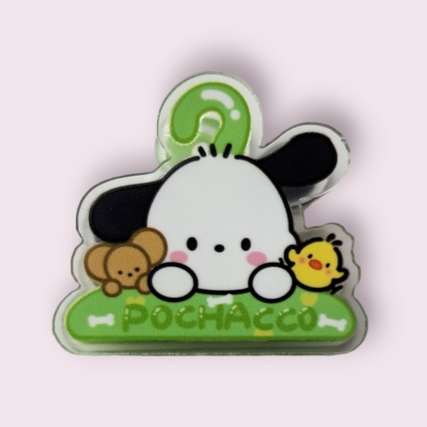 Pochacco Hanger Acrylic Paper Clip