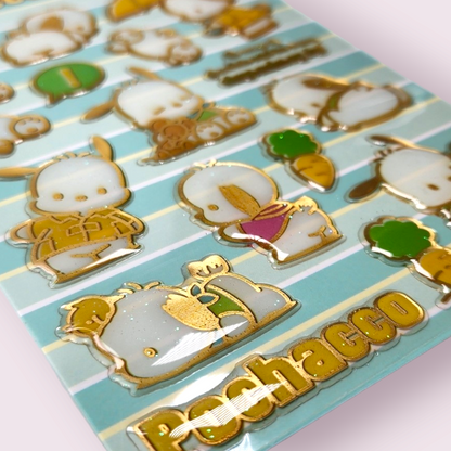 Pochacco 3D Glitter Stickers