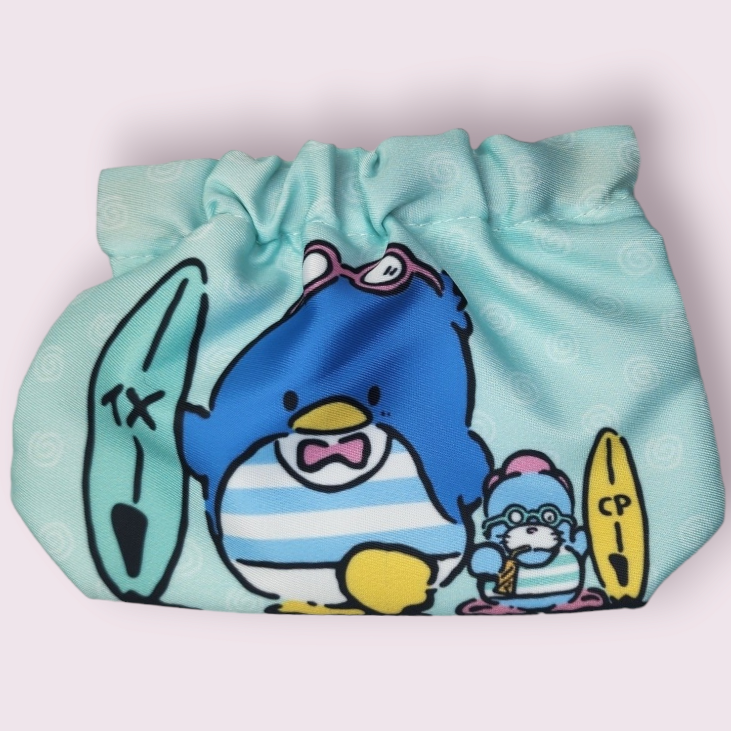 Tuxedo Sam Surfer Lucky Pouch, High Quality