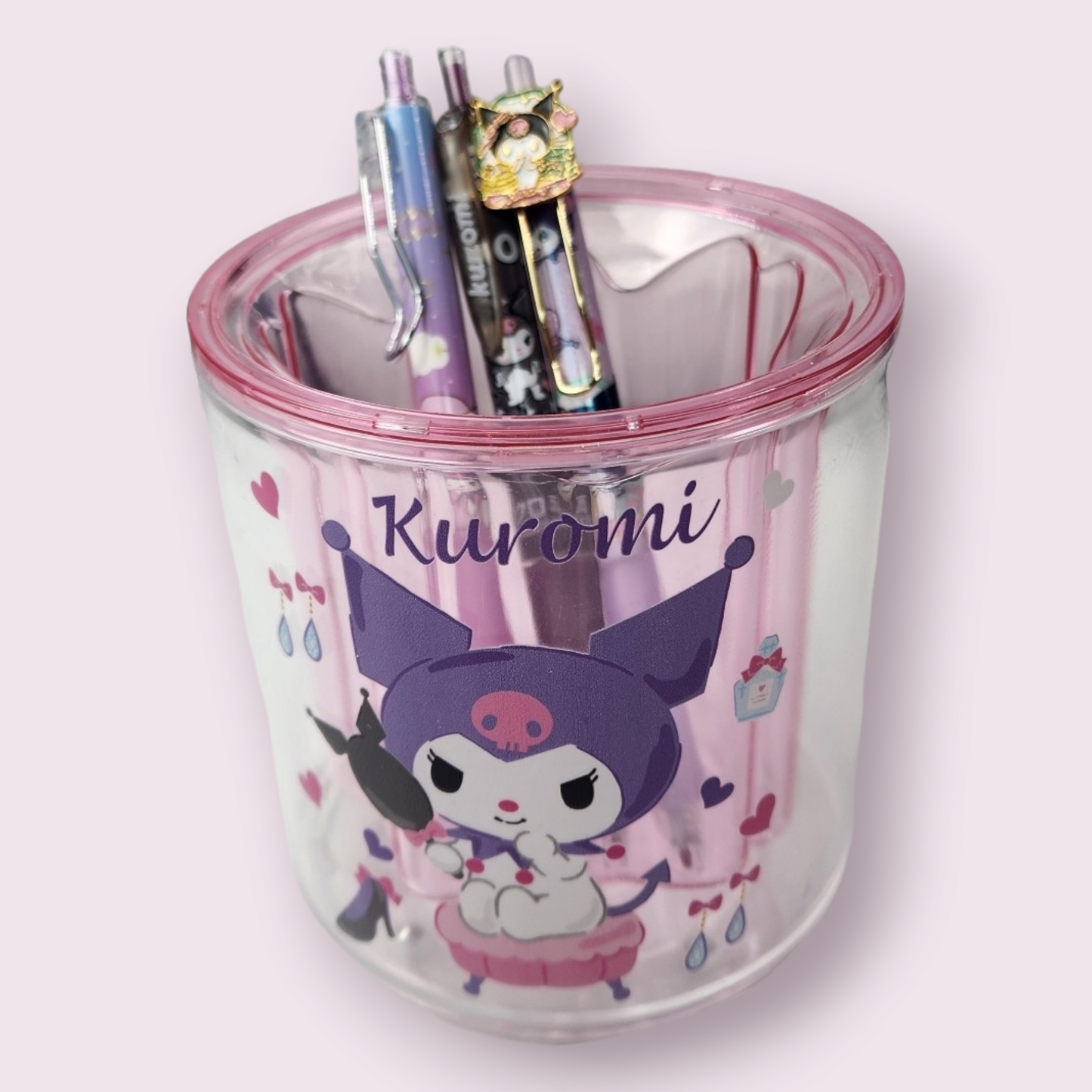 Kuromi Large Rotating Pencil & Pen Holder