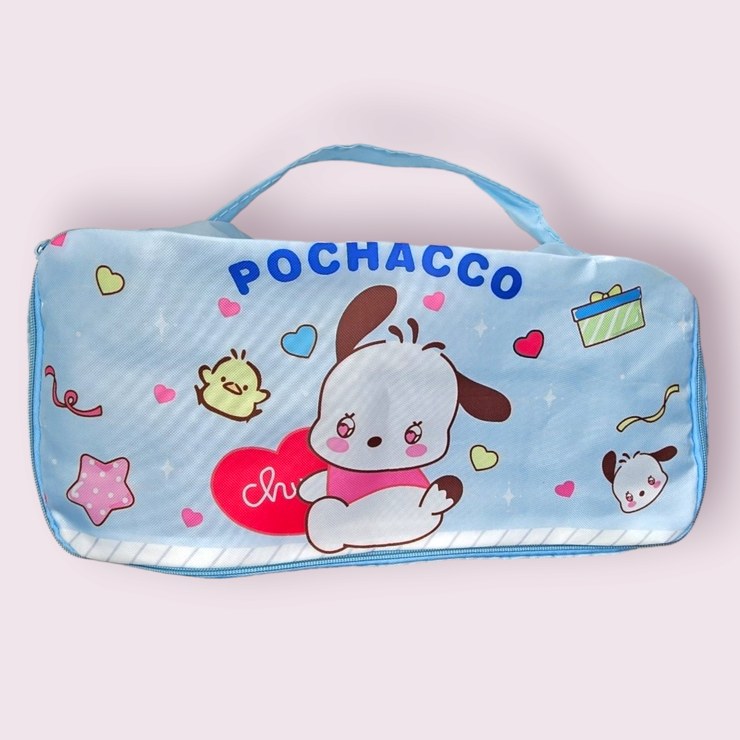 Pochacco Large Capacity Sanitary Pouch with Handle