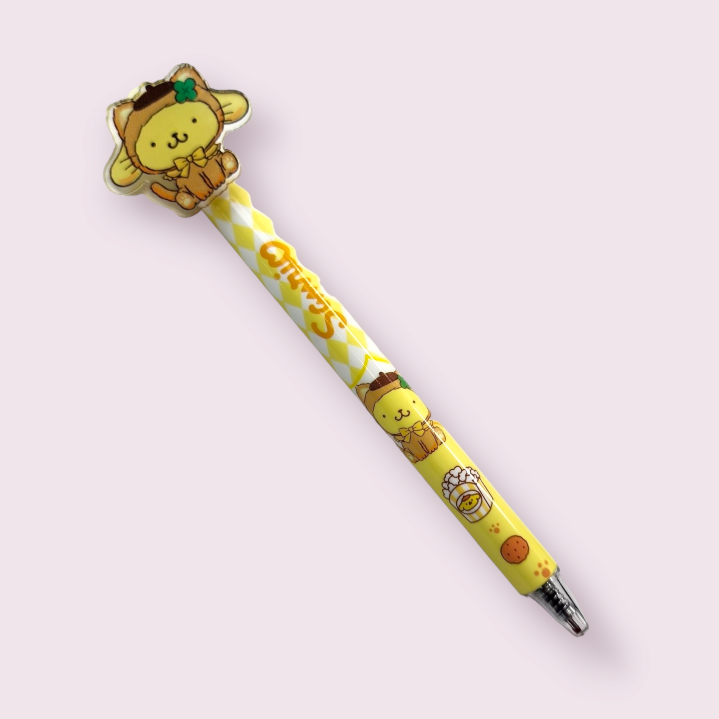 Pompompurin Acrylic Cat Gel Pen