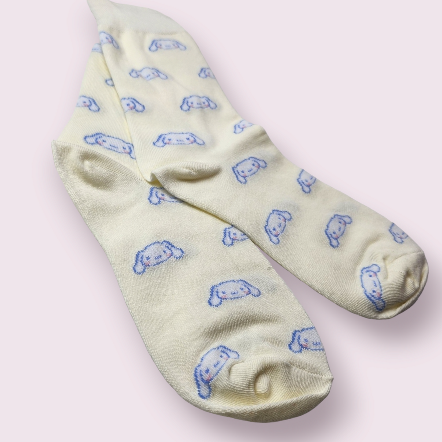 Cinnamoroll Beige Crew Socks