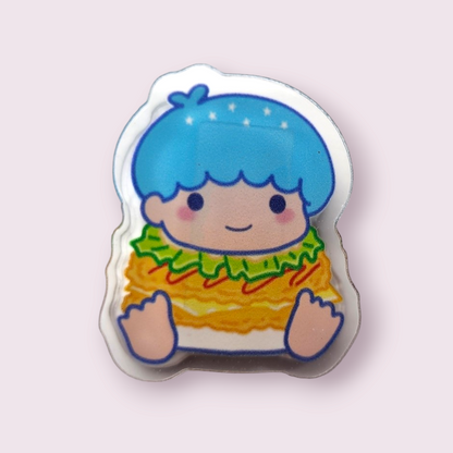 Little Twin Stars Kiki Burger Paper Clip