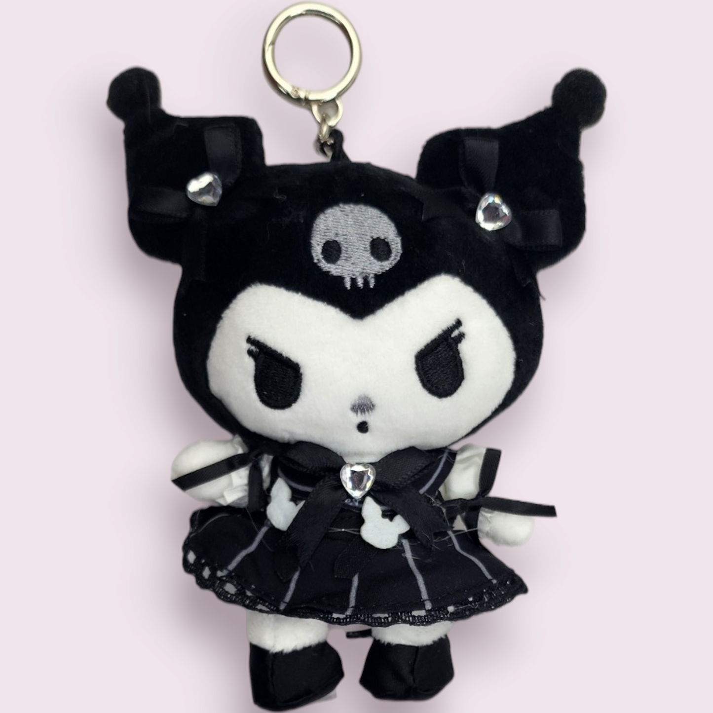 Sanrio x DearMyLove Kuromi Plush Keychain