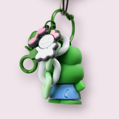 Keroppi Silicone Keychain