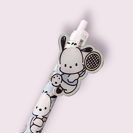 Pochacco Tennis Custom Acrylic Gel Pen